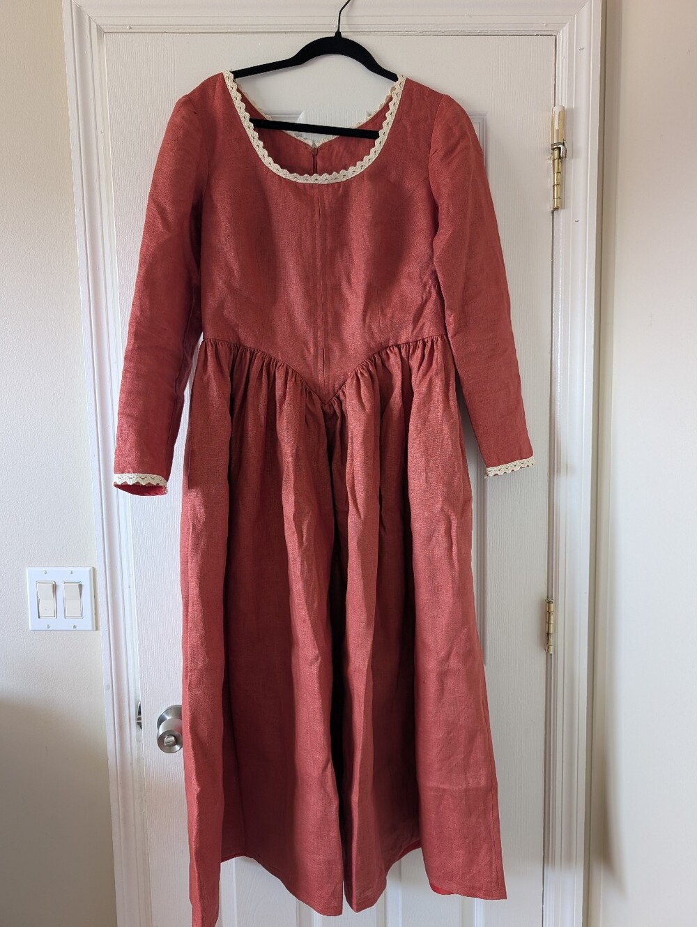 Handmade Linen Corset Dress